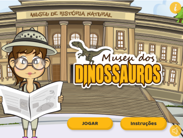 Imagem do jogo Museu dos dinossauros
